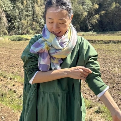 ストール「テンキ」うららか(コットンシフォン100%) 1枚