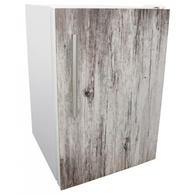 122L 直冷式冷蔵庫グレーウッドHH-RC22120GW