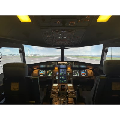 A320フライトシミュレーター60分操縦体験