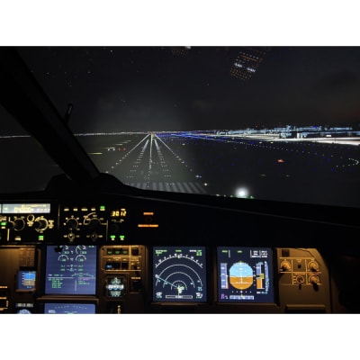 A320フライトシミュレーター60分操縦体験