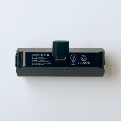 ブラックUSB Type-C5000mAh Power Delivery 20W PG-LB50C