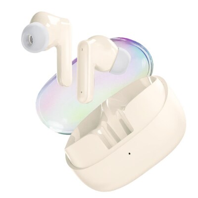 ベージュノイズキャンセリング搭載 Bluetooth 5.3 ANC 搭載 PG-BTE19TW