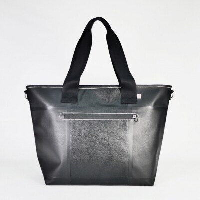 TENT BAG RYAN.01　防水トートバッグ【ブラック】