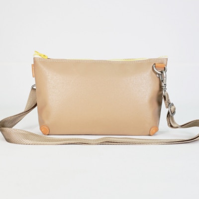 TENT BAG MORGAN.04　防水ショルダーバッグ【ベージュ】