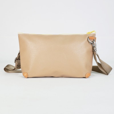 TENT BAG MORGAN.04　防水ショルダーバッグ【ベージュ】