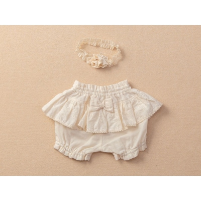 フリルパンツ&ヘアバンド TAK098