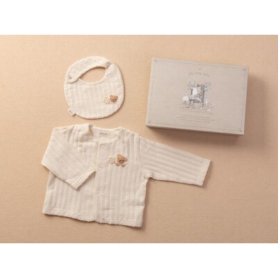 カーディガン&スタイ　ギフトボックス付き TAK110