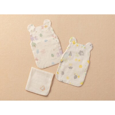 汗取りパット2枚&ガーゼハンカチセットTAK090