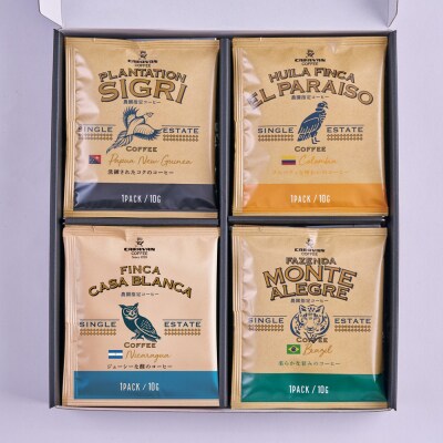 キャラバンコーヒー 農園指定ドリパックコーヒーセット SG-4(10g×16個入)