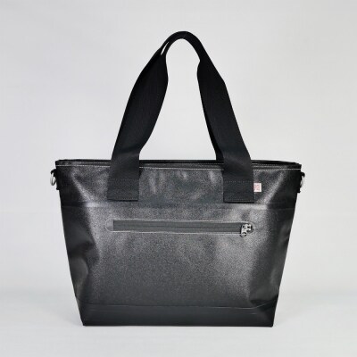 TENT BAG KEVINI.01　防水トートバッグ A4サイズ【ブラック】
