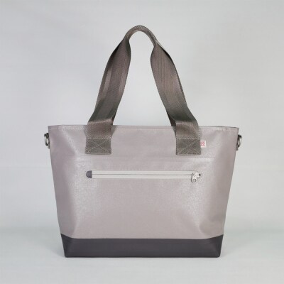 TENT BAG KEVINI.03　防水トートバッグ A4サイズ【グレー】