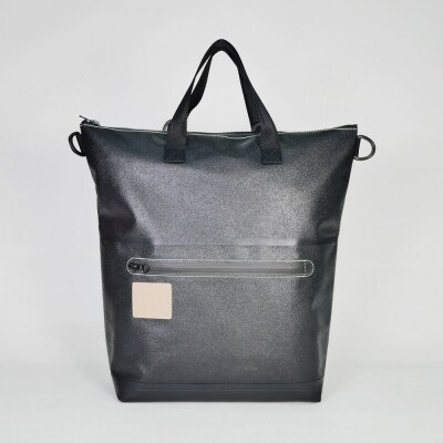 TENT BAG SARAH.01　防水バッグパック【ブラック】