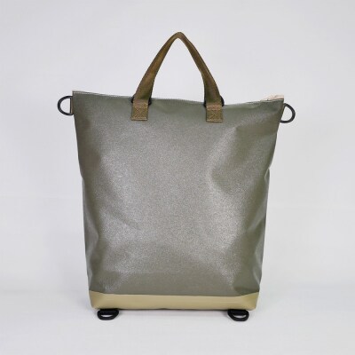 TENT BAG SARAH.01　防水バッグパック【カーキ】