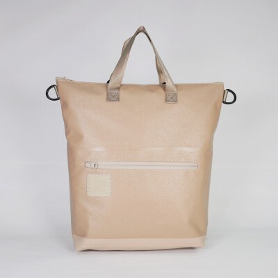 TENT BAG SARAH.01　防水バッグパック【ベージュ】