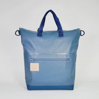 TENT BAG SARAH.01　防水バッグパック【ネイビー】
