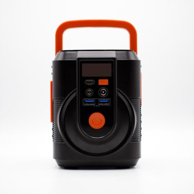 〈Solpa〉 ポータブル電源・ソーラーパネルセット(ブラック)