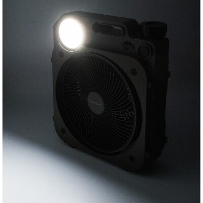 〈Comfort+〉充電式薄型送風扇(モスグリーン)