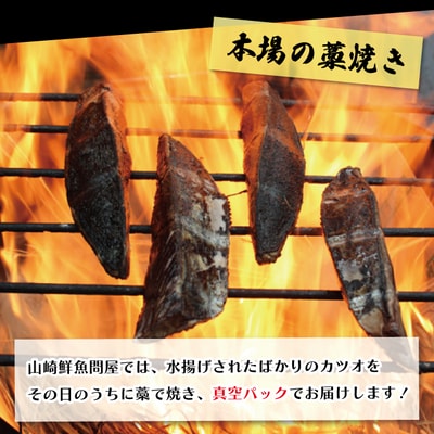 中村でしか食べられない中村伝統の味【カツオの塩タタキセット】26-538