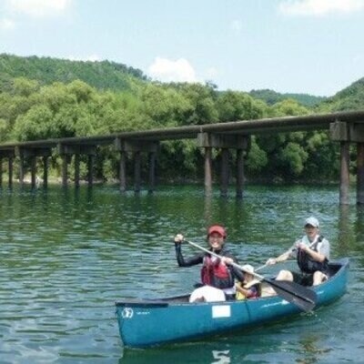 四万十川カナディアンカヌー【半日ペア チケット】26-125