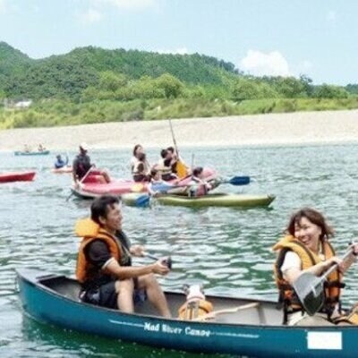 四万十川カナディアンカヌー【半日ペア チケット】26-125