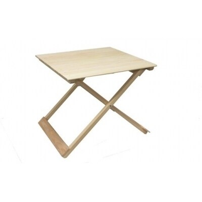 国産四万十ひのき使用【ヒノキの折りたたみテーブル】26-257