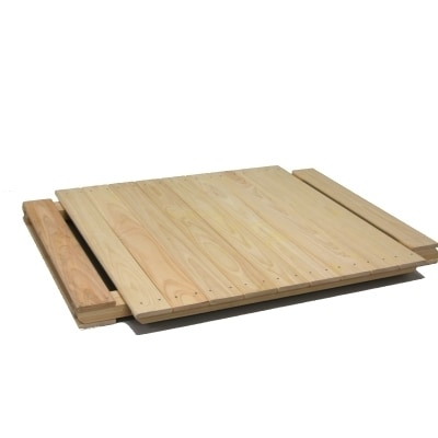 国産四万十ひのき使用【ヒノキの折りたたみテーブル】26-257