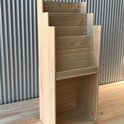 国産 四万十ヒノキ使用【ひのきの絵本　小】26-649