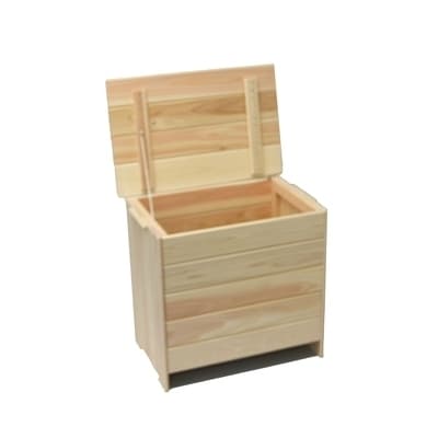 国産四万十ひのき使用【ヒノキの小さなベンチボックス】26-247