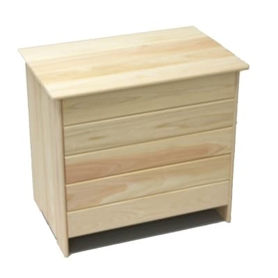 国産四万十ひのき使用【ヒノキの小さなベンチボックス】26-247