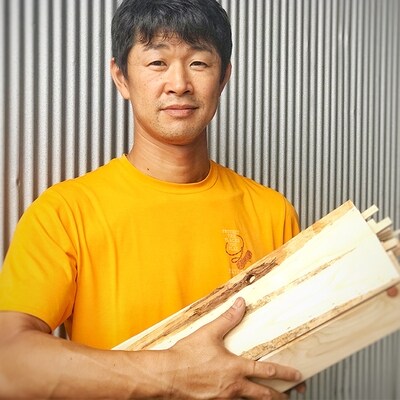 四万十のストーブ薪(ヒノキの焚き付け薪)約15kg　24-897