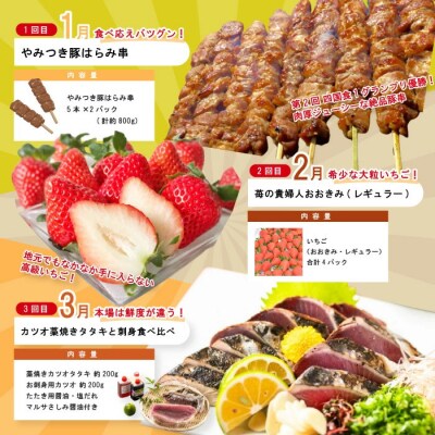 【年末限定12回定期便】四万十の人気グルメお楽しみ しまんとふるさと定期便20万円コースR7-616