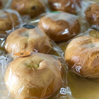 【先行受付・数量限定・2026年1月配送分】てづくり工房　はらっぱのモチモチベーグル食べ比べ10個