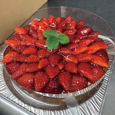 【数量限定・期間限定】イチゴたっぷり!イチゴのレアチーズタルト【2026年1月中旬～4月下旬配送】