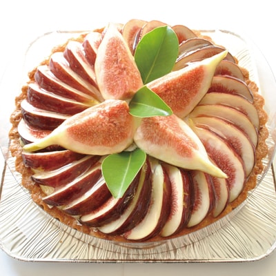 【早期受付・数量限定】いちじくたっぷりのレアチーズタルト【2025年8月中旬～9月下旬配送】