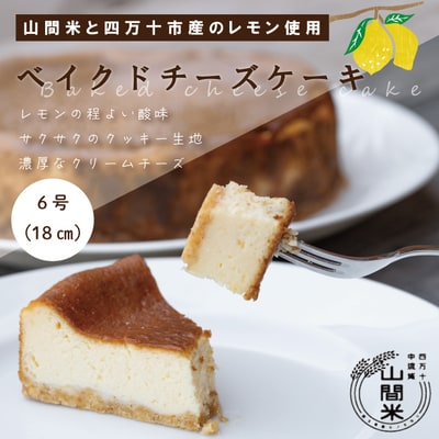 【グルテンフリー】庭先レモンのさわやかベイクドチーズケーキ 26-691