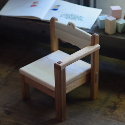 【家具木工山戸】キッズチェアーかめ吉くん