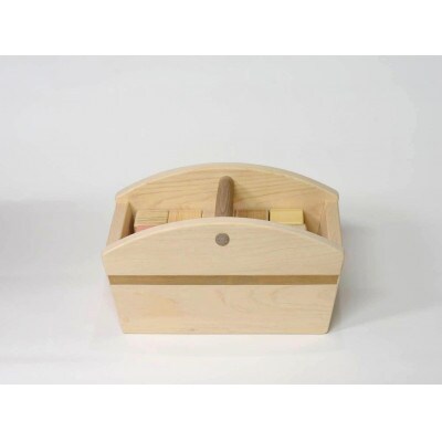 【家具木工山戸】カラフルつみ木バスケット