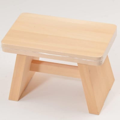 【池田木材】天然木曽ひのきの風呂椅子