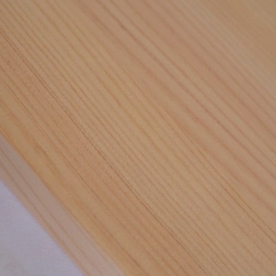 【池田木材】銘木木曽ひのき 柾目まな板(中)2枚セット