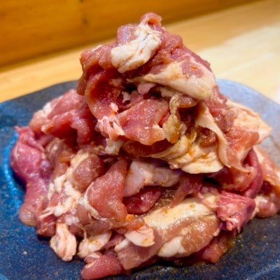 信州木曽「あげまつ豚」焼くだけ簡単味付け肉　3種　計1.25kg(ロース・バラ・切り落とし)