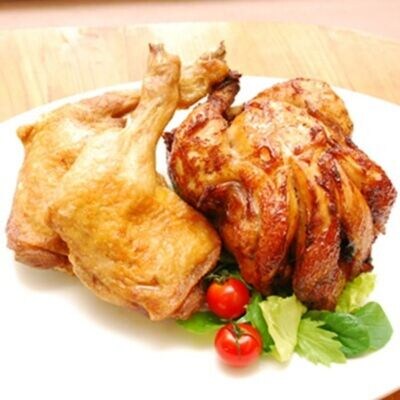 【ちきん館】 元祖たれ味まるっぽ鶏&もも塩セット R7