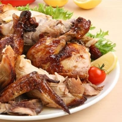 【ちきん館】和風ローストチキン元祖たれ味まるっぽ鶏Lサイズ R7