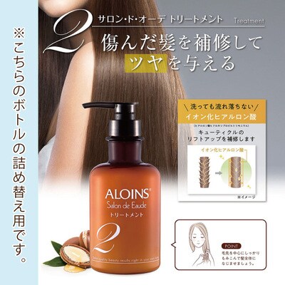 【6回定期便】サロン・ド・オーデ シャンプー&トリートメント詰替え用(各440ml)2点セットR6