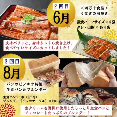 【年末限定・5回定期便】四万十の人気グルメお楽しみ しまんとふるさと定期便5万円Bコース24-615