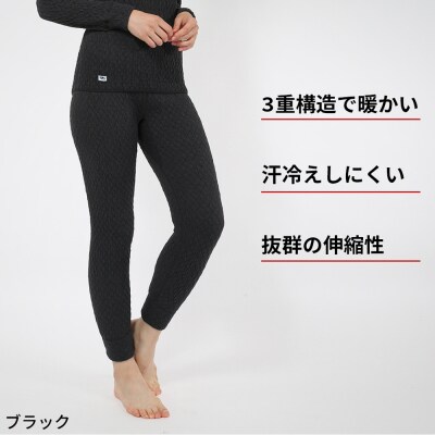 ひだまり エベレスト 婦人タイツ【カラー:ダークブラック/サイズ:L】26