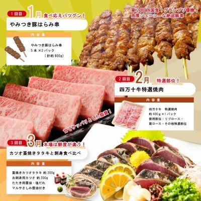 【年末限定12回定期便】人気グルメお楽しみ しまんとふるさと定期便20万円コース 2025-616