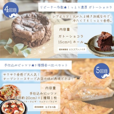 【5回定期便】男性一人暮らしさんのための定期便 26