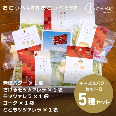 おいしさ詰まったチーズ&醗酵バターセットB【11004】