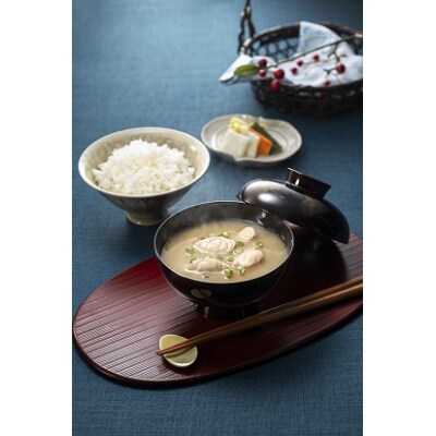 玄海灘天然ふぐ　味噌汁・雑炊スープ、天然真鯛　出汁だけ茶漬け【共進丸】_HA1411
