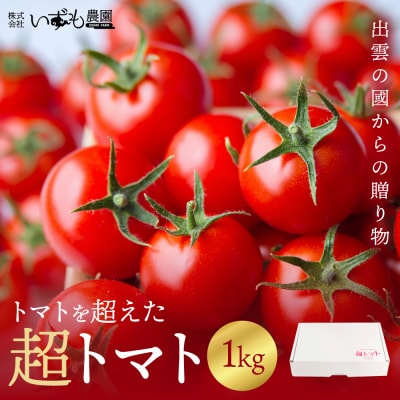 出雲の國からの贈り物～トマトを超えた超トマト1kg【1_2-020】